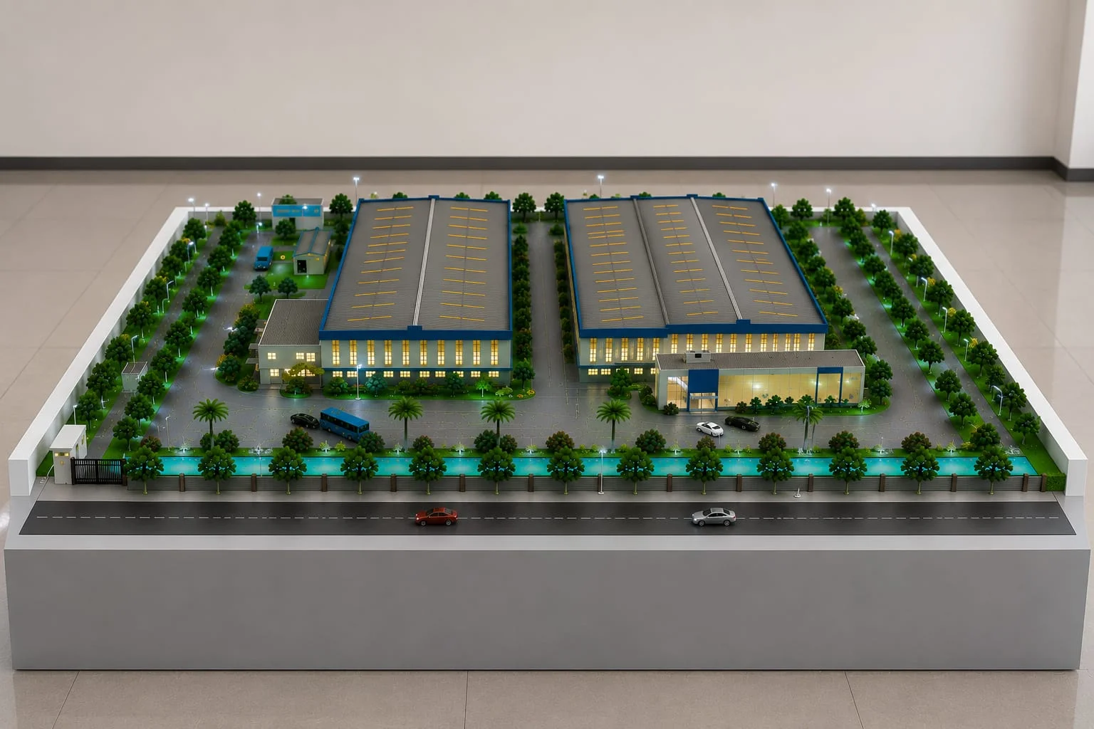 industrial scale model